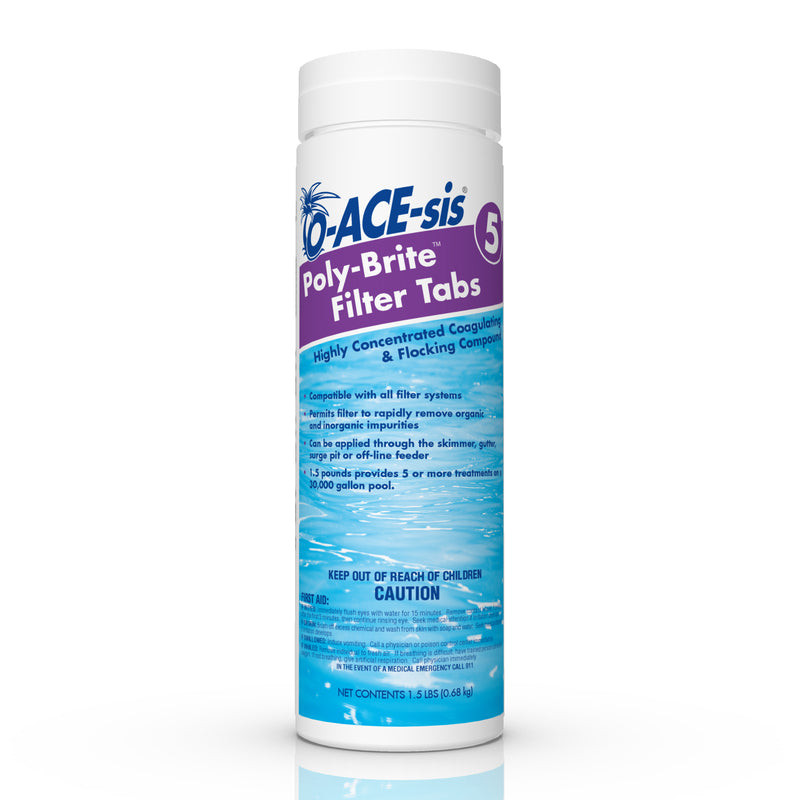 O-ACE-sis Tablet Clarifier 1.5 lb, Pack of 12