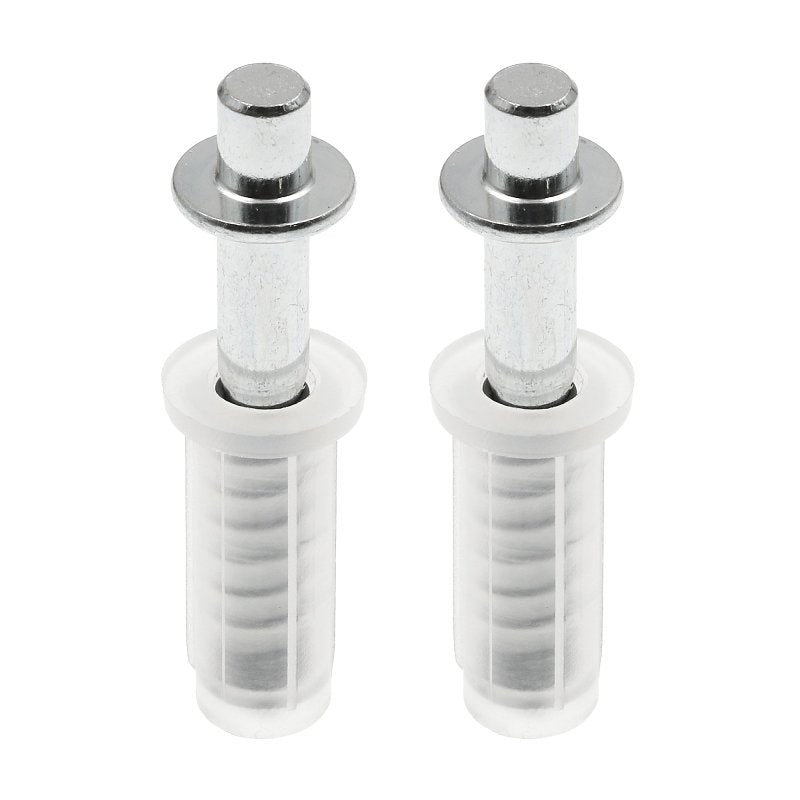 Prime-Line N 6700 Door Pivot, 3/8 in Dia Base, 1 in H Base, Plastic