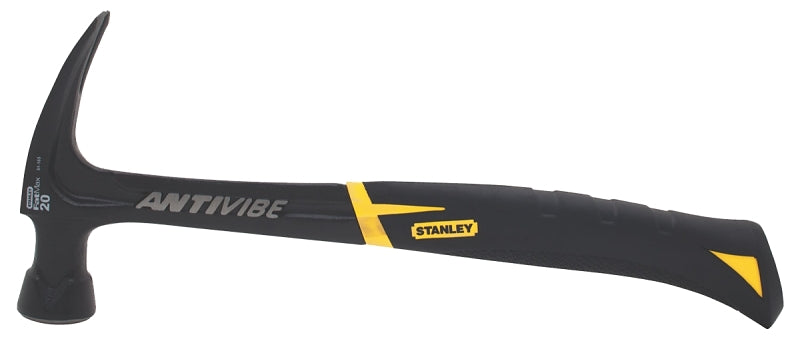 STANLEY Fatmax Xtreme 51-165 Nail Hammer, 20 oz Head, Oversized Strike, Rip Claw, Smooth Face Head, Steel Head