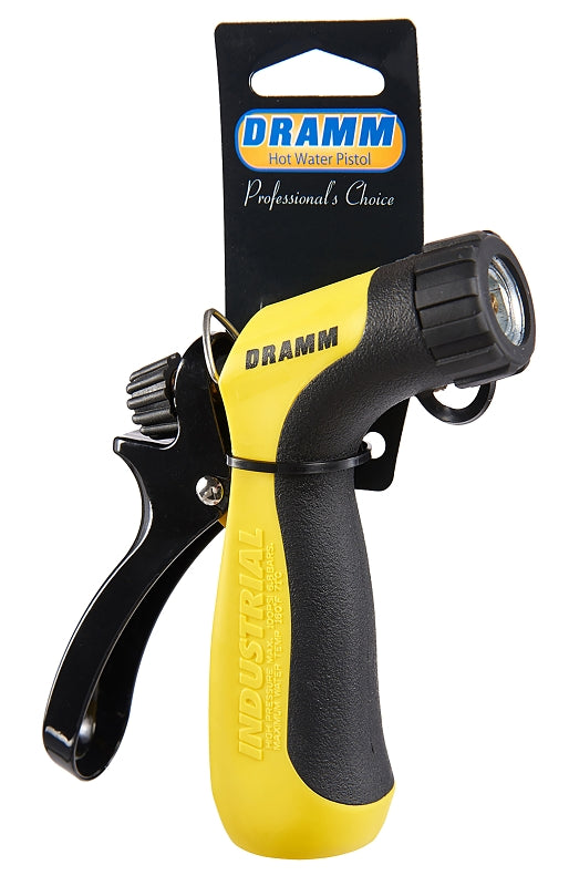 Dramm 10-12743 Hot Water Pistol Nozzle, Metal, Yellow