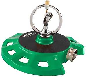 Dramm 15074 Spinning Sprinkler, Aluminum/Plastic/Zinc