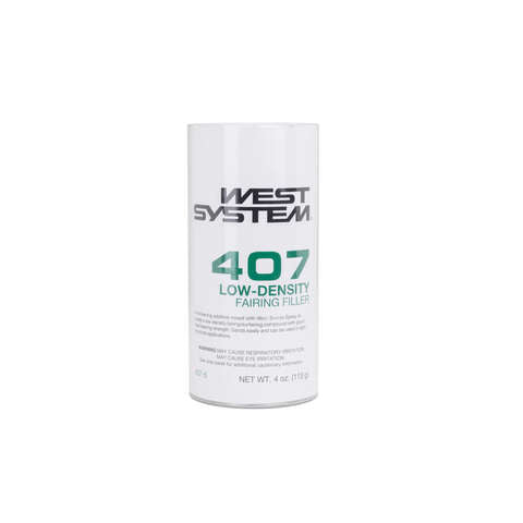 West System 407 Filler Medium Strength Microfibers Red / Brown Fairing Filler 4 oz