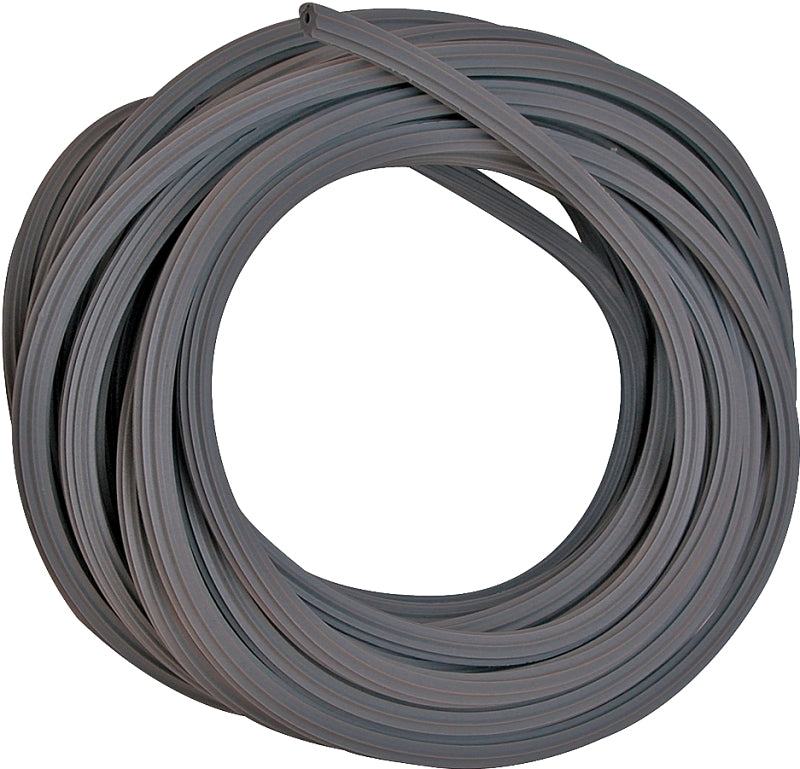 Make-2-Fit P 7530 Screen Retainer Spline, 1/4 in D, 25 ft L, Vinyl, Black, Round