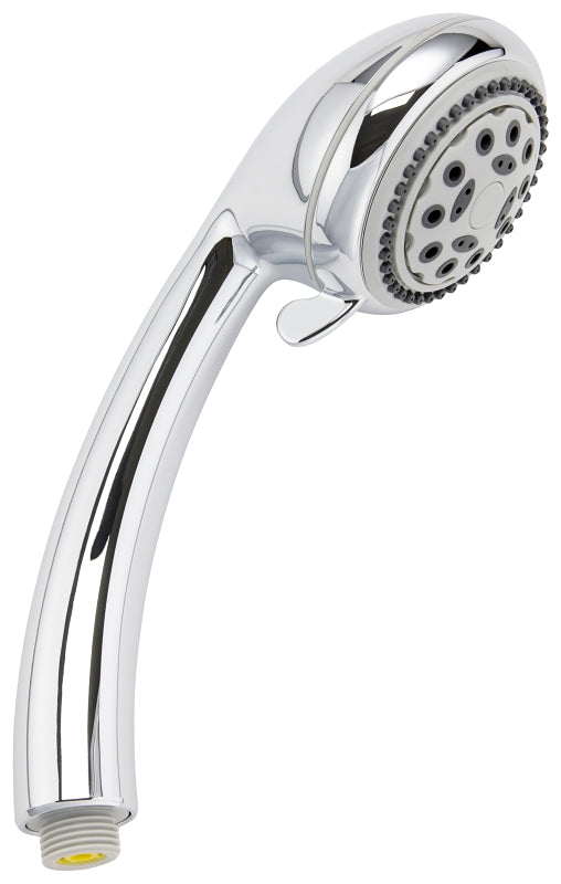 Stylewise K721CP Handheld Shower Head, Round, 1.8 gpm, 5 -Spray Function, Polished Chrome, 3.35 in Dia