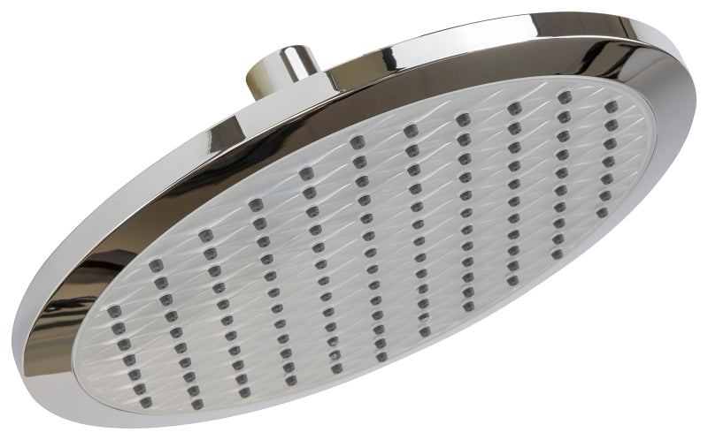 Stylewise K710CP Rain Shower Head with Enhanced Spray Power, Round, 1.8 gpm, Polished Chrome, 8.85 in Dia