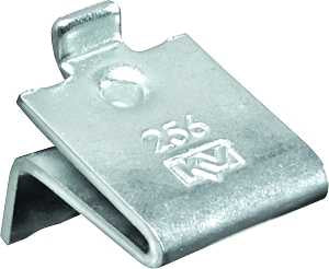 Knape & Vogt 256P ZC Pilaster Shelf Support Clip, Adjustable, Zinc, Steel