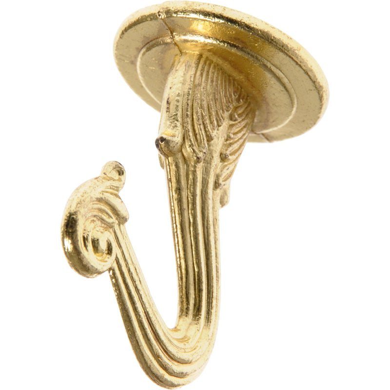 OOK 50341 Swag Hook, Brass, 2/PK