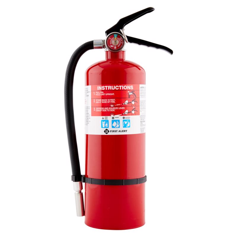 First Alert Pro Series 5 lb Fire Extinguisher For Household OSHA/US Coast Guard Agency Approval, Pack of 2