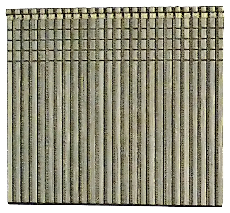 ProFIT 0718202 Series Finish Nail, Glue Collation, 1 in L, 18 ga, Steel, Electro-Galvanized, Brad Head, Smooth Shank