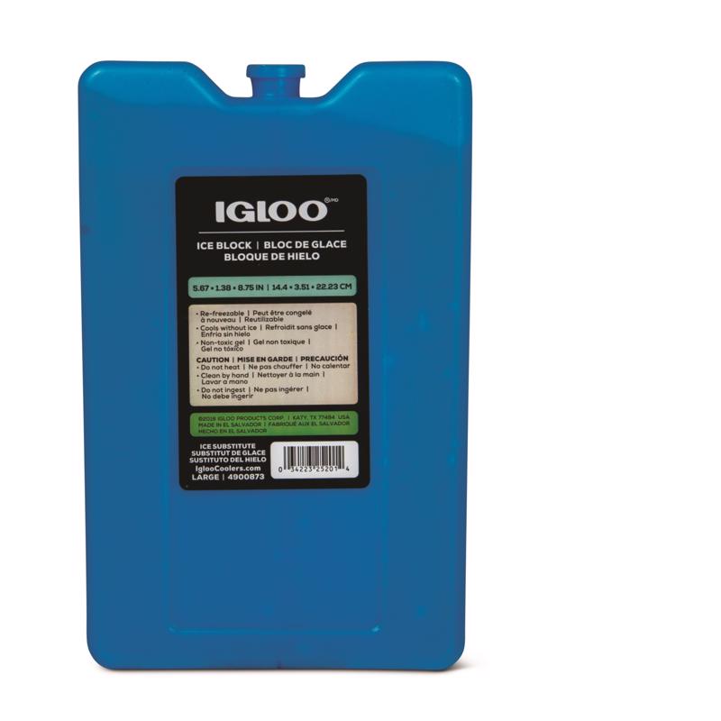 Igloo Maxcold Freezer Block 33.8 oz Blue 1 pk, Pack of 6