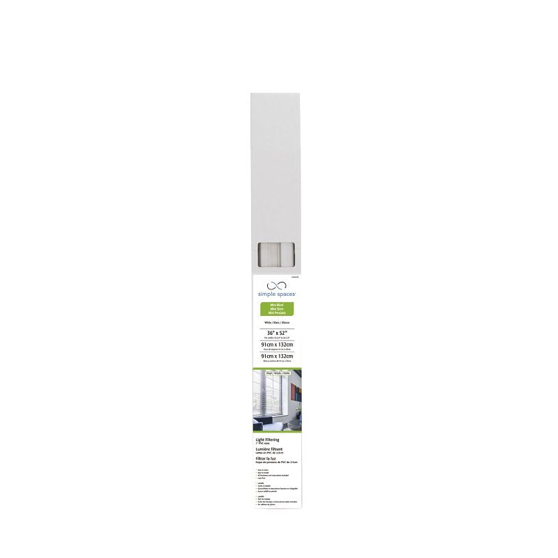 PVCMB-3652 1IN CORDLESS BLIND
