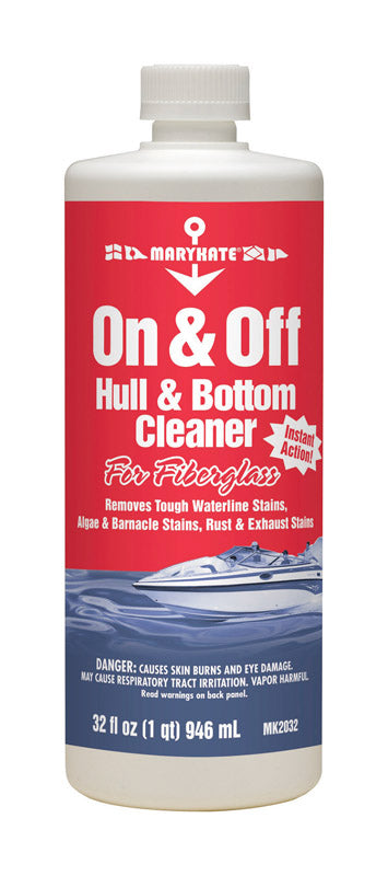 Marykate On & Off Hull and Bottom Cleaner Liquid 32 oz, Pack of 12