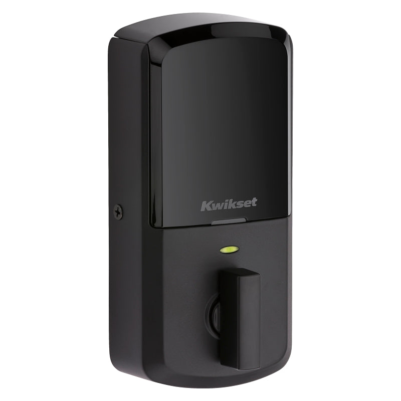 Kwikset Halo Series 939 WIFI TSCR 514 Electronic Deadbolt, Matte Black, Residential, AAA Grade, Zinc, ADA Compliant