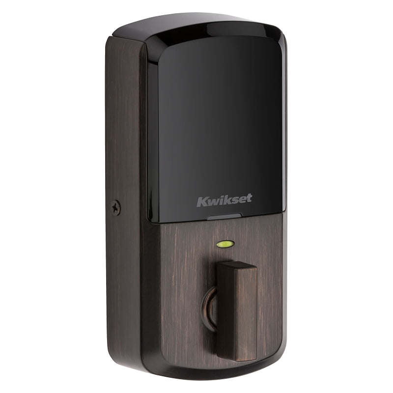 Kwikset Halo Series 939 WIFI TSCR 11P Electronic Deadbolt, Venetian Bronze, Residential, AAA Grade, Zinc, ADA Compliant