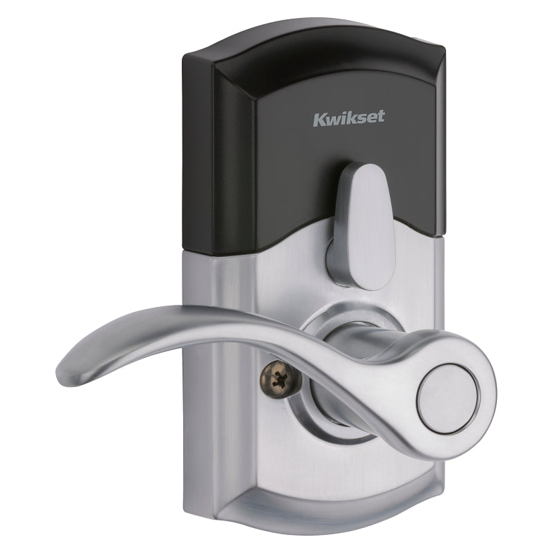 Kwikset 955PML 26D SMT CP Electronic Entry Lock, Satin Chrome, Commercial, AAA Grade, Zinc, ADA Compliant