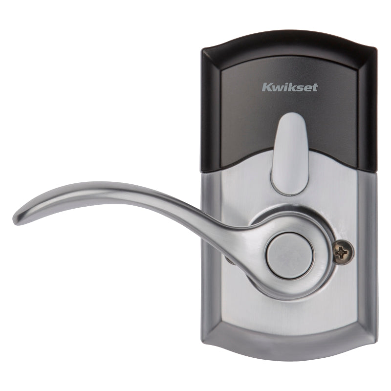 Kwikset 955PML 26D SMT CP Electronic Entry Lock, Satin Chrome, Commercial, AAA Grade, Zinc, ADA Compliant