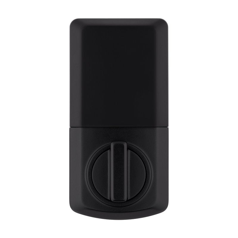 Kwikset Powerbolt 240 Series 992400-005 Keypad Electronic Lock, 3 Grade, Zinc, Matte Black, KW1 Keyway