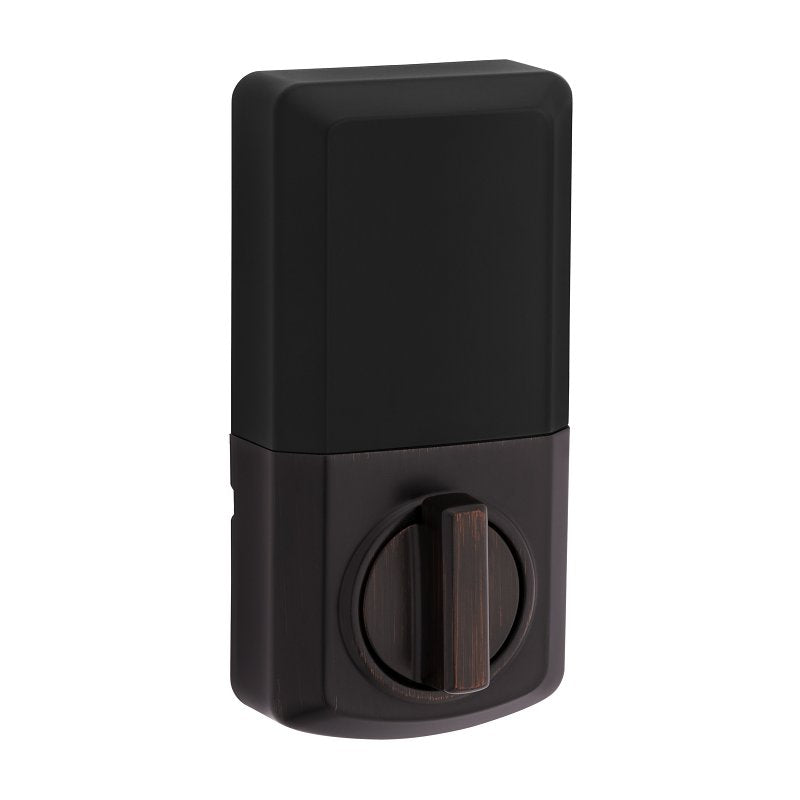 Kwikset Powerbolt 250 Series 992500-003 Keypad Electronic Lock, 3 Grade, Zinc, Venetian Bronze, KW1 Keyway