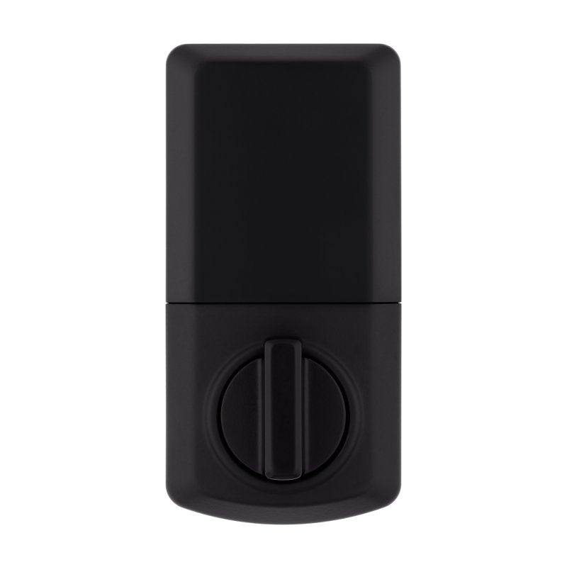 Kwikset Powerbolt 250 Series 992500-004 Keypad Electronic Lock, 3 Grade, Zinc, Matte Black, KW1 Keyway