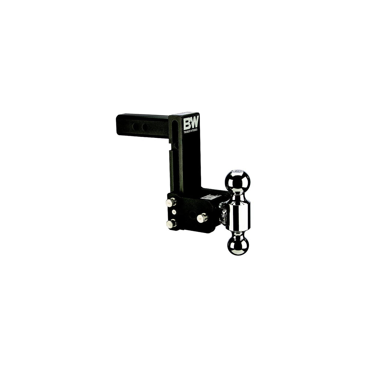 B&W TS10040B Trailer Hitches Tow & Stow Dual Ball Receiver Hitch | Fits Standard 2″ Receiver