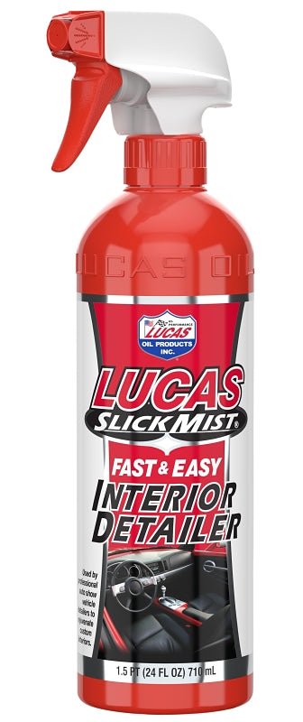 Lucas Oil 10514 Slick Mist Interior Detailer, 24 oz, Liquid, Bubble Gum