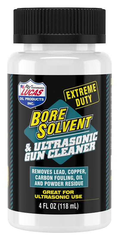 Lucas Oil 10907 Bore Solvent and Ultrasonic Gun Cleaner, Liquid, Grape, Blue/Green, 4 oz Jar