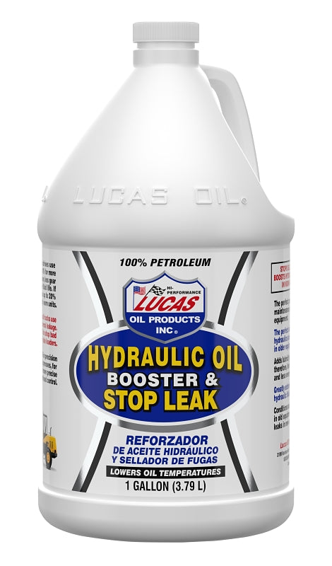 Lucas Oil 10018 Hydraulic Oil Booster and Stop Leak, 1 gal, Pack of 4