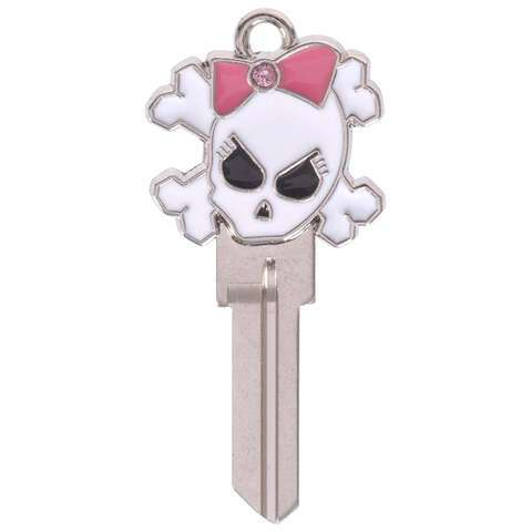 HILLMAN 3D Keys House/Office Universal Key Blank KW1 Single For Universal, Pack of 4