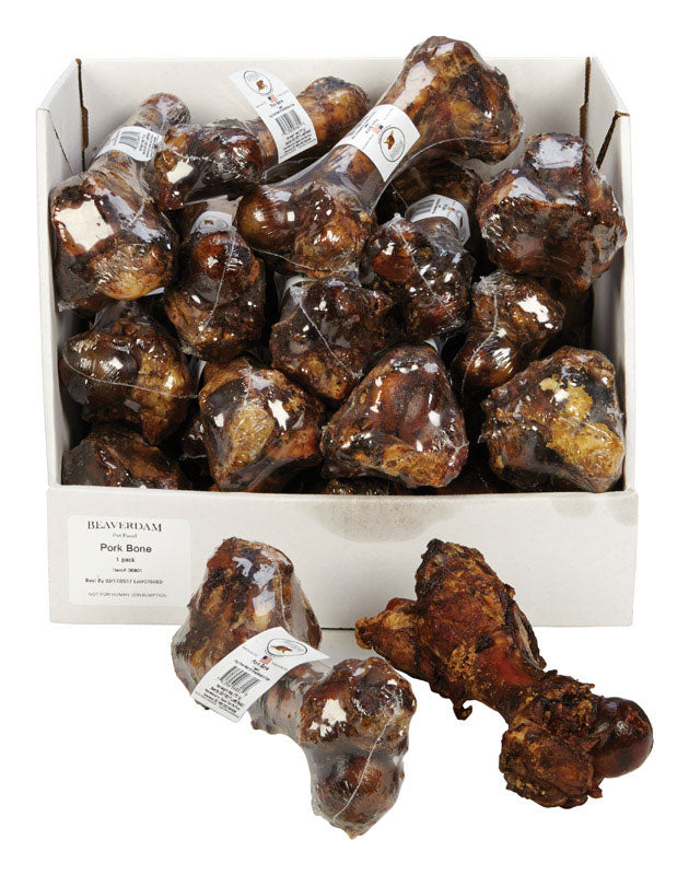 Beaverdam Pork Grain Free Bone For Dog 10 oz 7-9 in. 1 each, Pack of 24