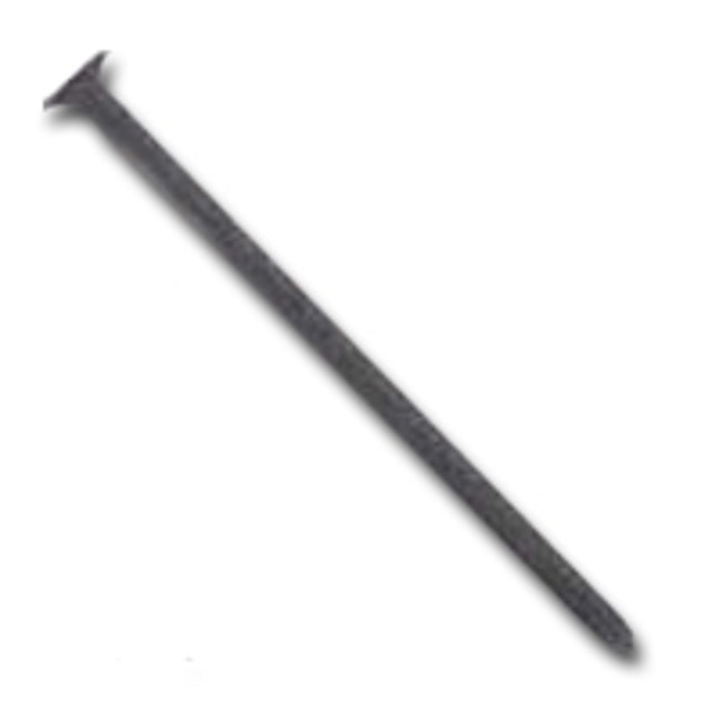 Box Nail, 16D, 3-1/2 in L, Steel, Galvanized, Flat Head, Round Shank, 50 lb