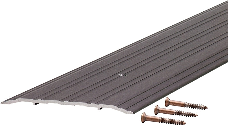 M-D TH042 Series 68395 Saddle Threshold, 36 in L, 5 in W, Aluminum, Bronze