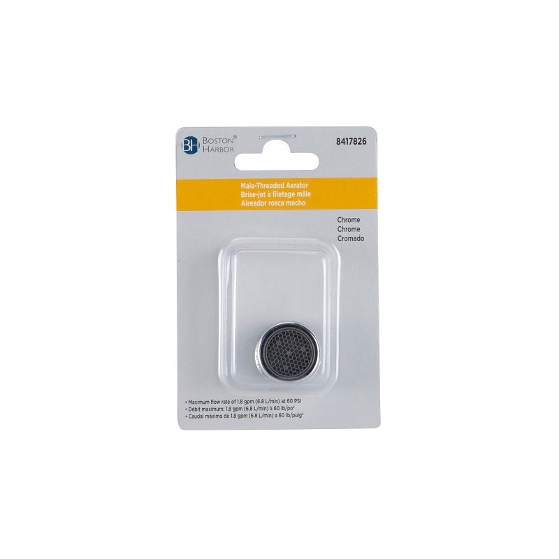 MALE AERATOR CHROME