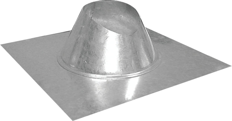 Imperial GV1384 Roof Flashing, 5 in Pipe, Galvanized Steel, Pack of 3