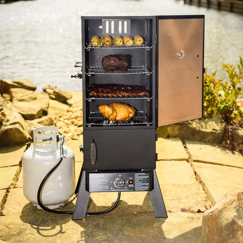 Masterbuilt Wood Chips Vertical Smoker Black