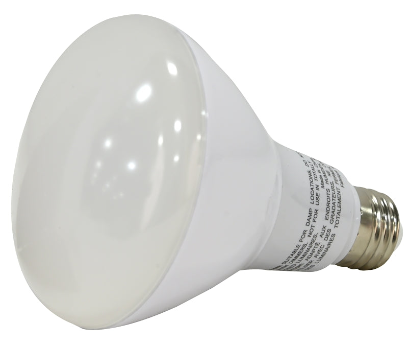 Sylvania 40071 Ultra LED Bulb, BR30 Lamp, E26 Medium Lamp Base, Frosted