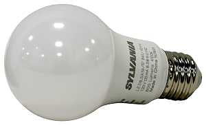 Sylvania 40212 LED Bulb, General Purpose, 800 Lumens, 8.5 W, 120 V, 60 W Equivalent, E26 Lamp Base, Frosted, Pack of 6