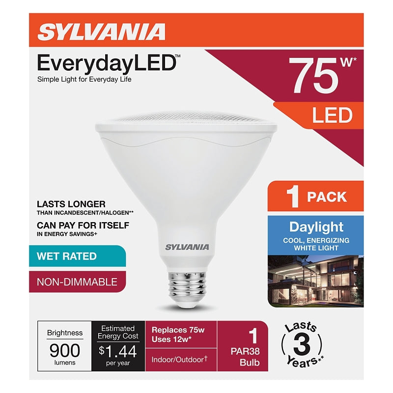 Sylvania 42036 LED Light Bulb, PAR38 Lamp, Daylight