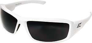 Edge TXB246 Polarized Safety Glasses, Unisex, Polycarbonate Lens, Full Frame, Nylon Frame, White Frame
