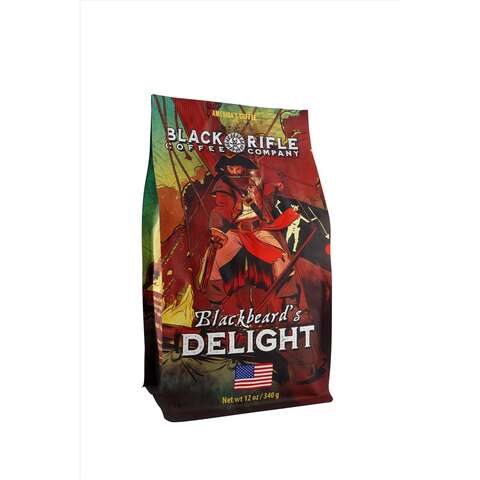 Black Rifle Coffee Company Blackbeard's Delight Dark Roast Ground Coffee 1 pk, Pack of 6
