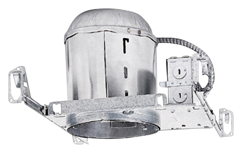 Halo H7ICAT Recessed Housing, 10-1/2 in L x 7-1/2 in W x 7 in H Dimensions, New Construction, 6 in Dia Recessed Can
