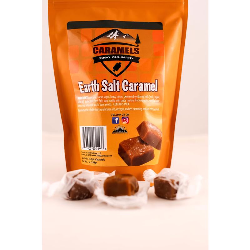 Chef J's BBQ Provisions Sweet and Salted Caramels 7 oz