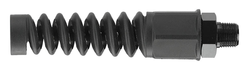 Flexzilla Pro Series RP900500 Air Hose Reusable Fitting, 1/2 in Barb, 3/8 in MNPT, Aluminum, Anodized