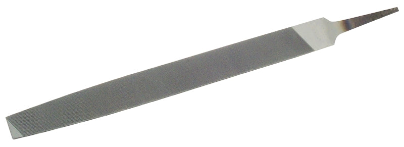 Crescent Nicholson 21832NN File, Rectangular Profile, Milled Pattern, Single Cut, 8 in L Blade, Tang Handle