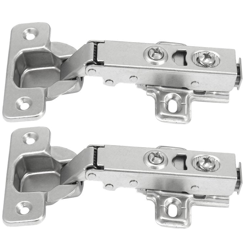 Laurey 10101 Aero Cabinet Hinge, 110 deg Hinge Opening, Self Close, Chrome