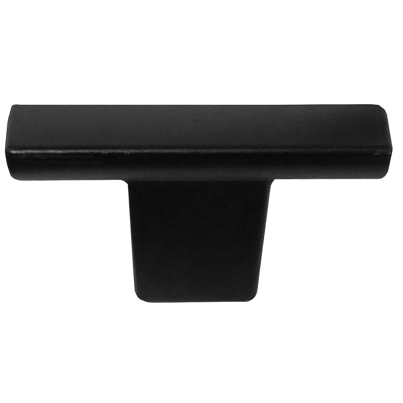 Laurey Cosmopolitan 72920 T-Knob, 0.47 in Projection, Zinc, Matte Black