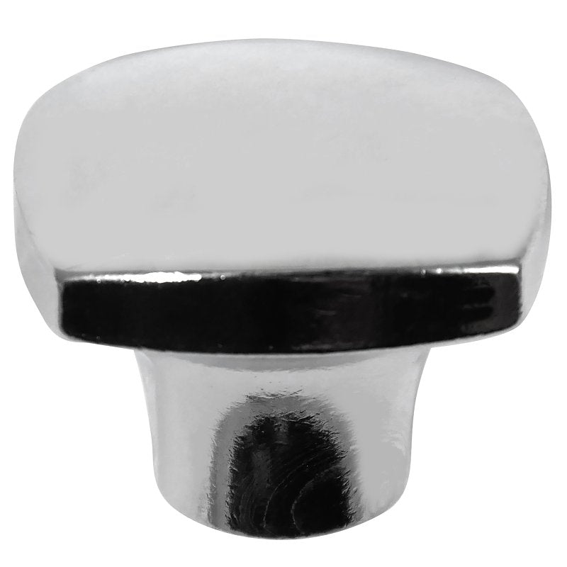 Laurey Aventura Series 74426 Cabinet Knob, 24 mm Projection, Metal, Polished Chrome