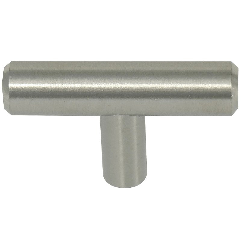 Laurey Melrose Series 87013 Cabinet Knob, 1-1/4 in Projection, Steel, Brushed Satin Nickel