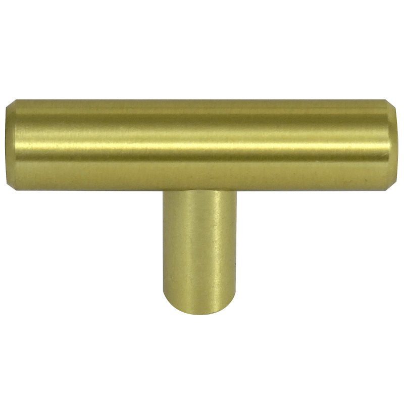 Laurey Melrose Series 87904 Cabinet Knob, 32 mm Projection, Steel, Satin Brass