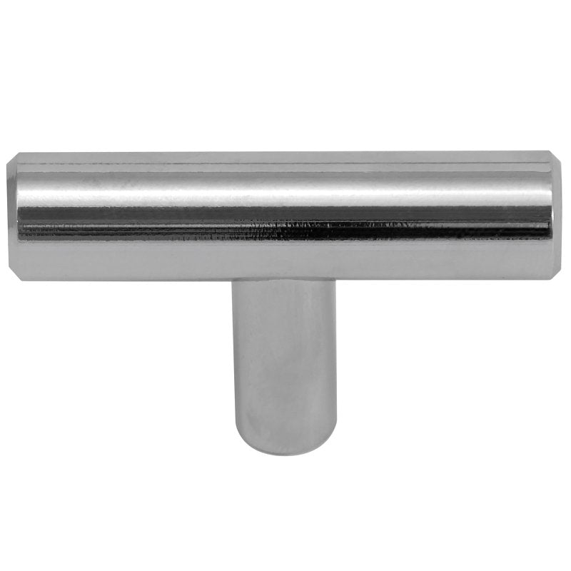 Laurey 59919 Cabinet Knob, 1.3 in Projection, Steel, Polished Chrome