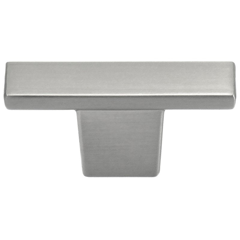 Laurey Cosmo Series 72928 Cabinet Knob, 1.1 in Projection, 2 in L, Zinc, Satin Nickel, Pack of 25
